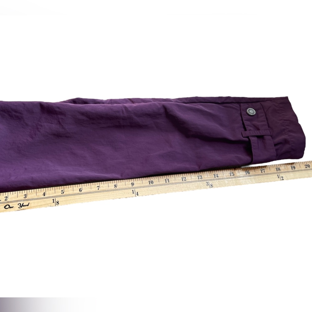 EDDIE BAUER Purple Hooded  Drawstring Waist Lightweight Rain Jacket Coat - Small - Picture 12 of 16